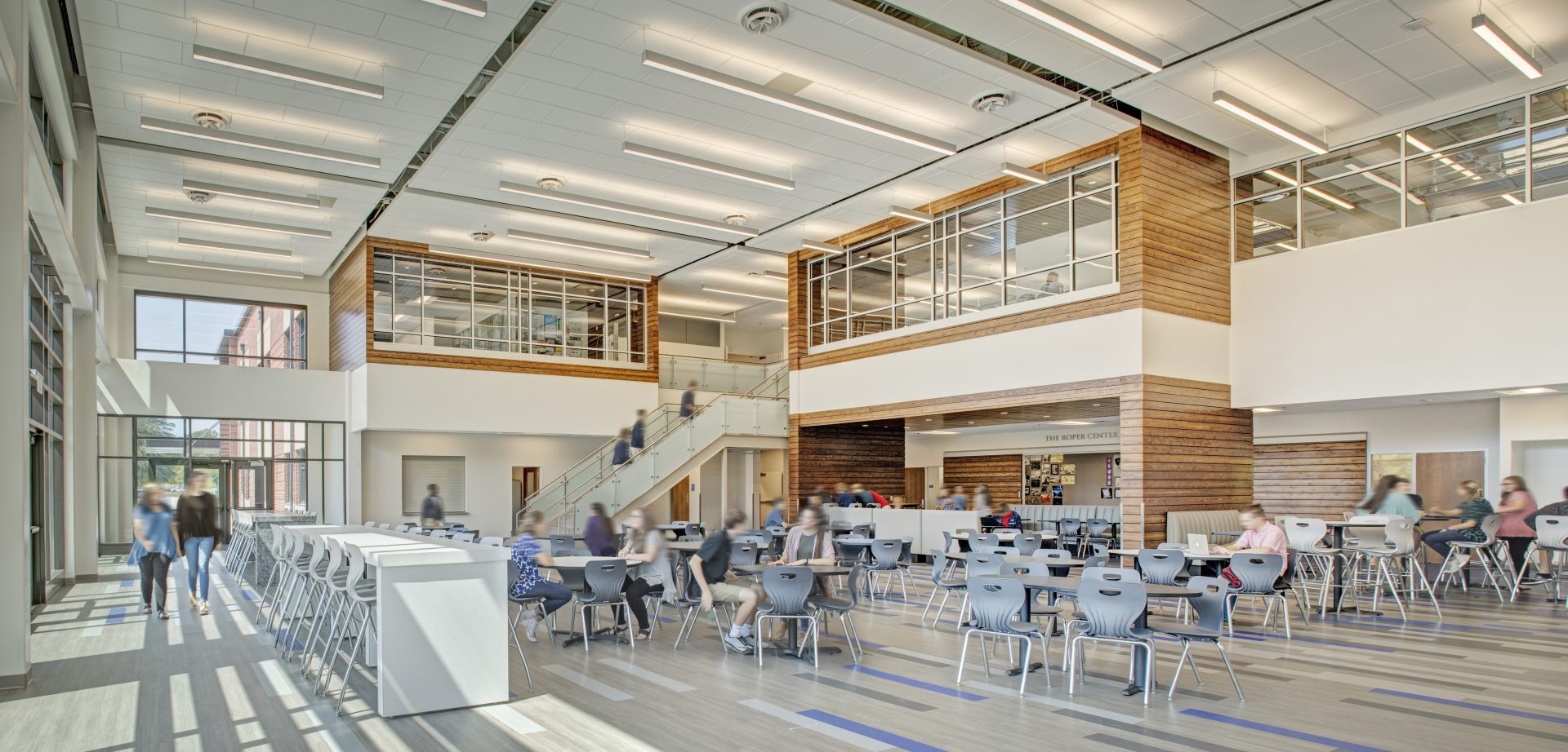 Indoor Photograph of Covenant Day School Common Area