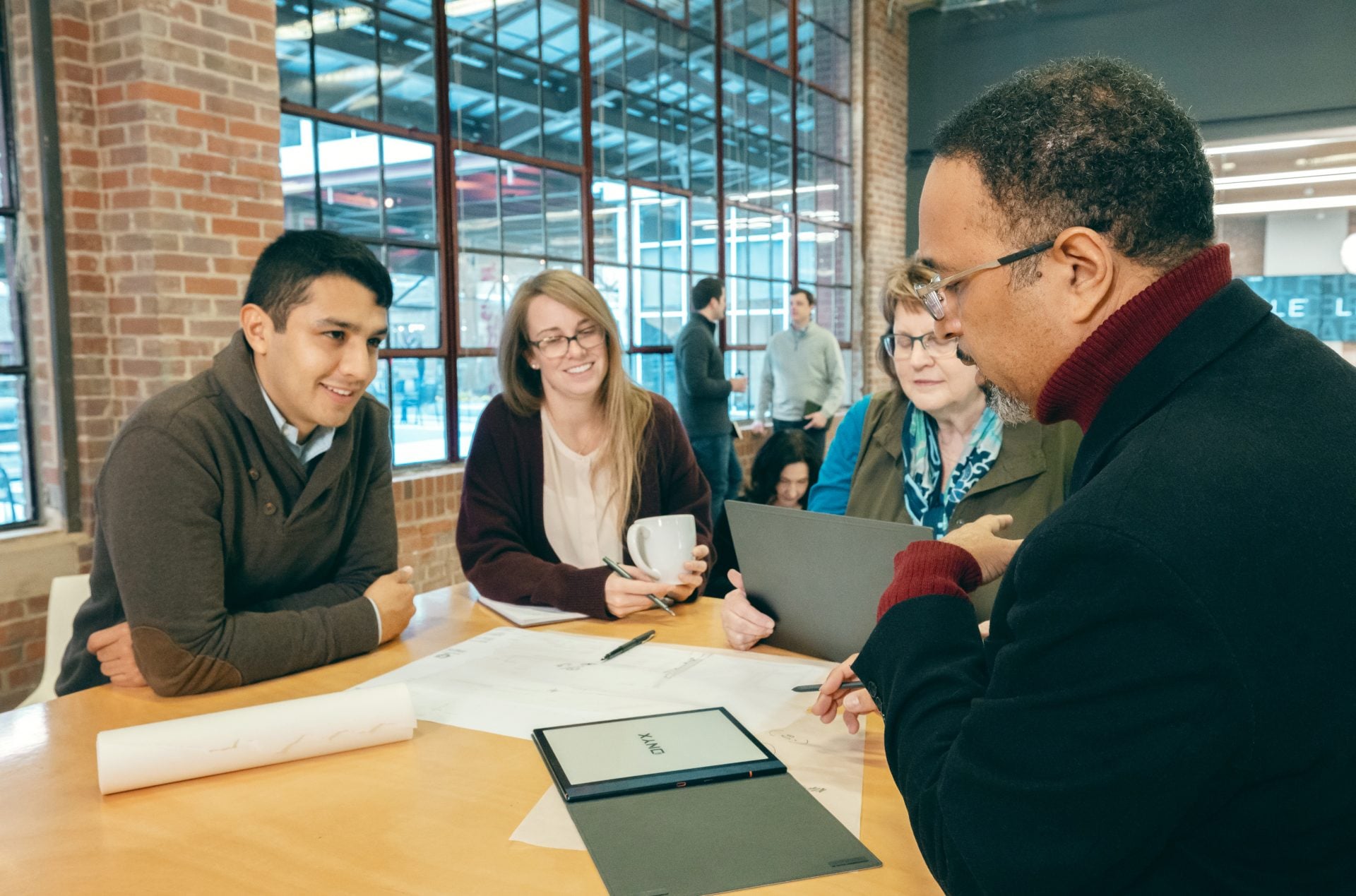 Group of people meeting