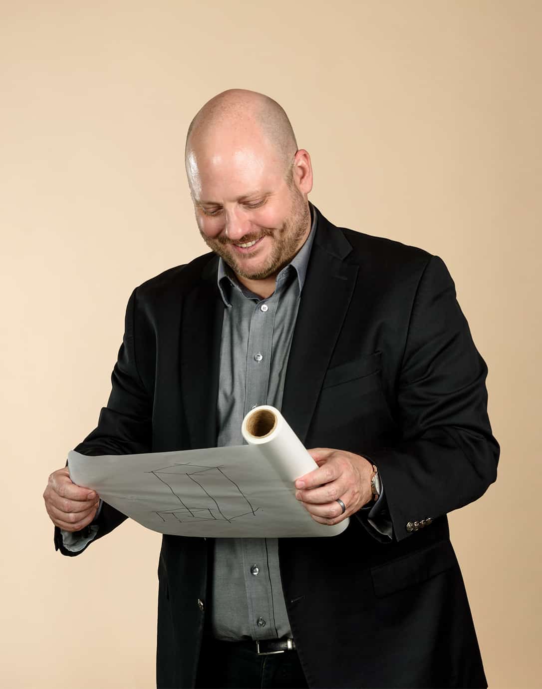 Photograph of Chad Wentz, Workplace Studio Principal at Little