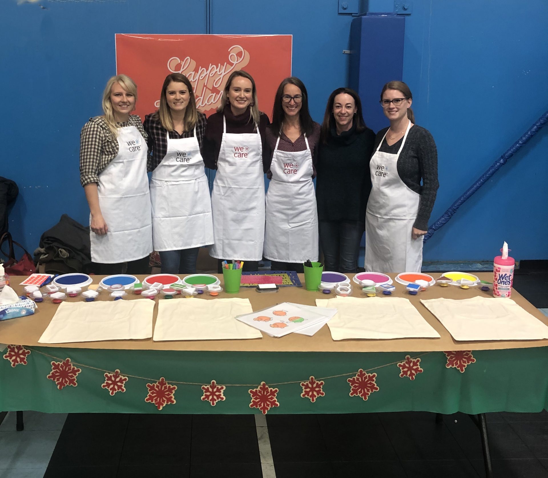 Group Photo at We Care event