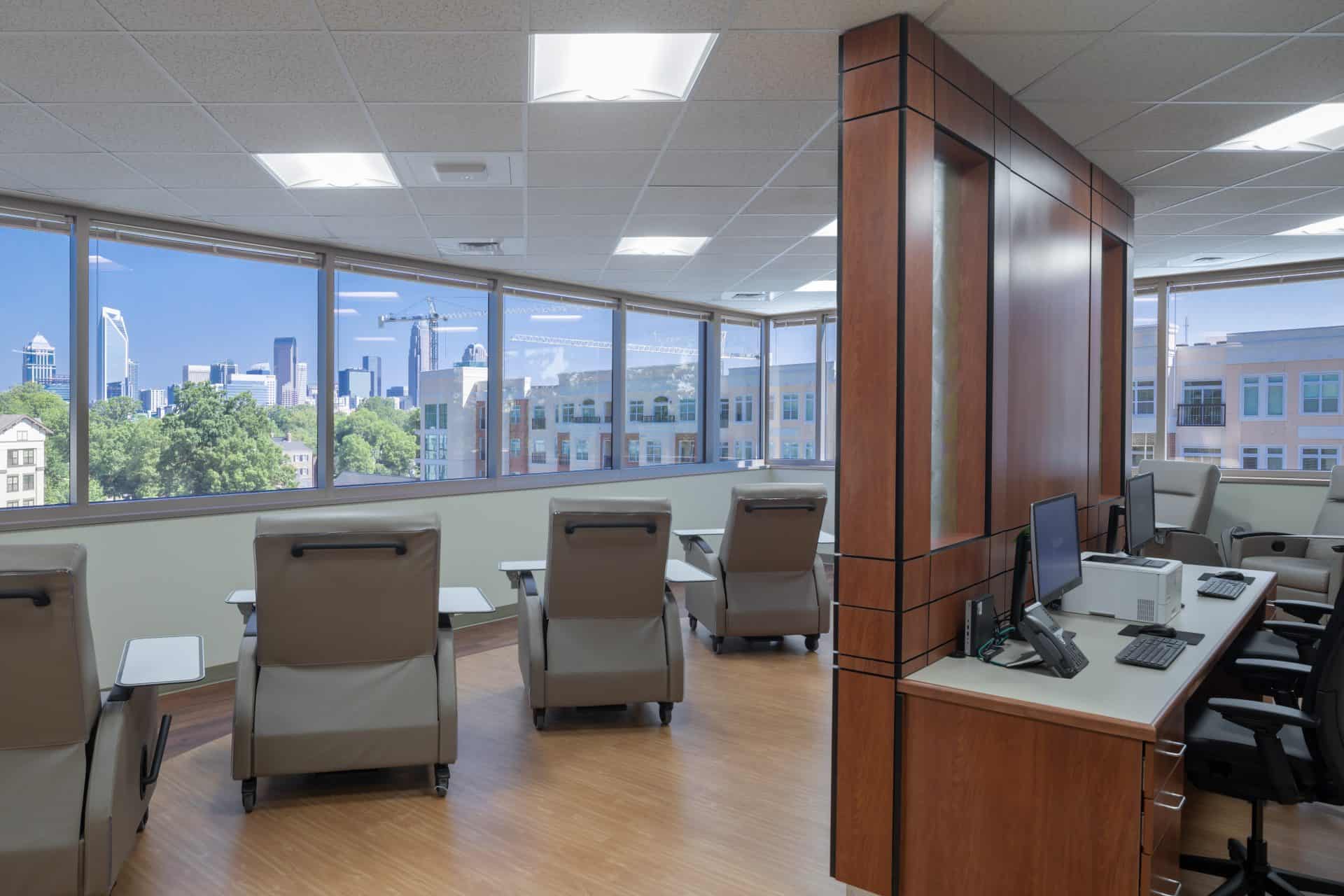 Atrium Health Levine Cancer Institute, healthcare design, person-centered care