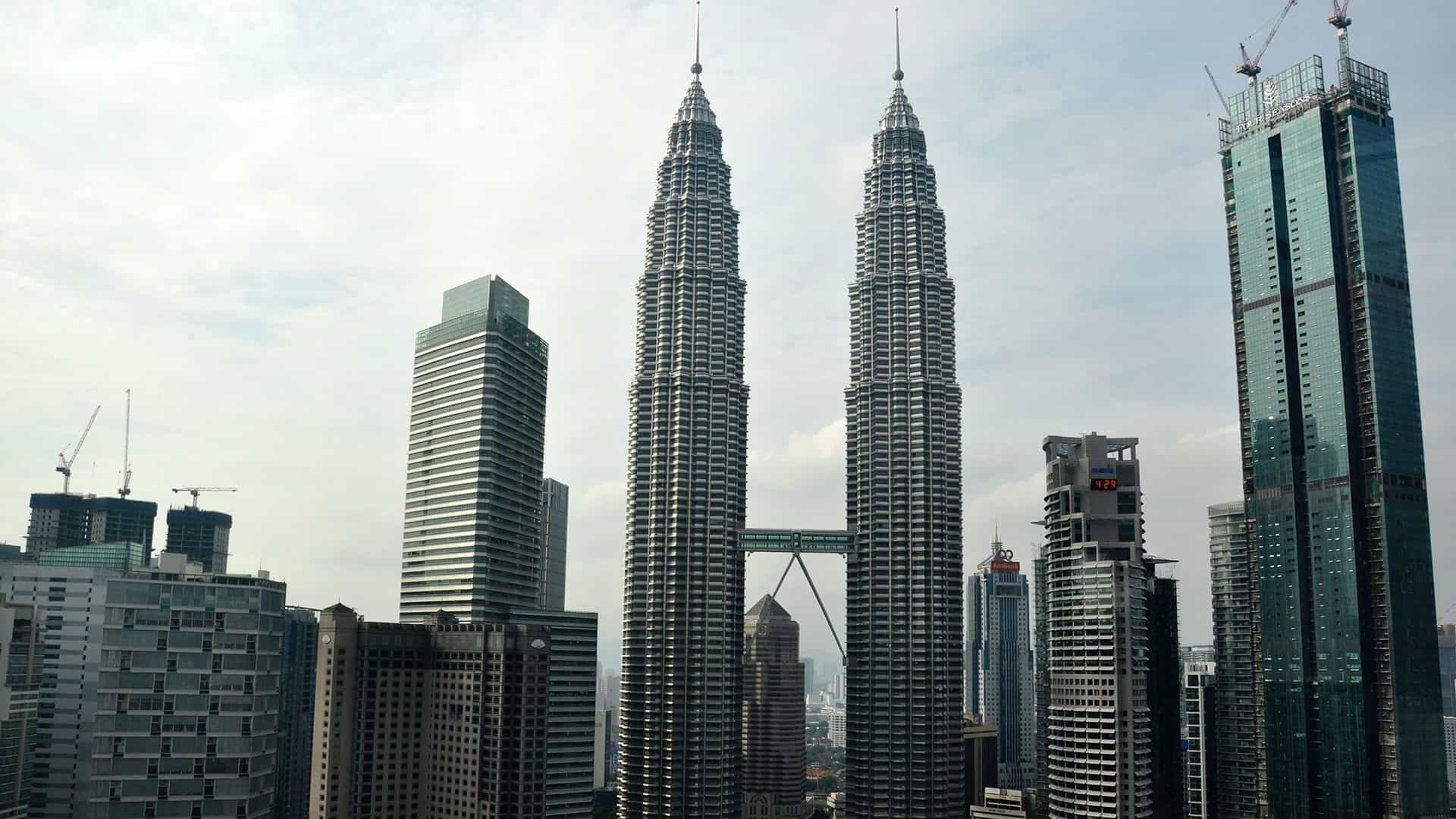 Patronas Towers by Hispanic architect Cesar Pelli