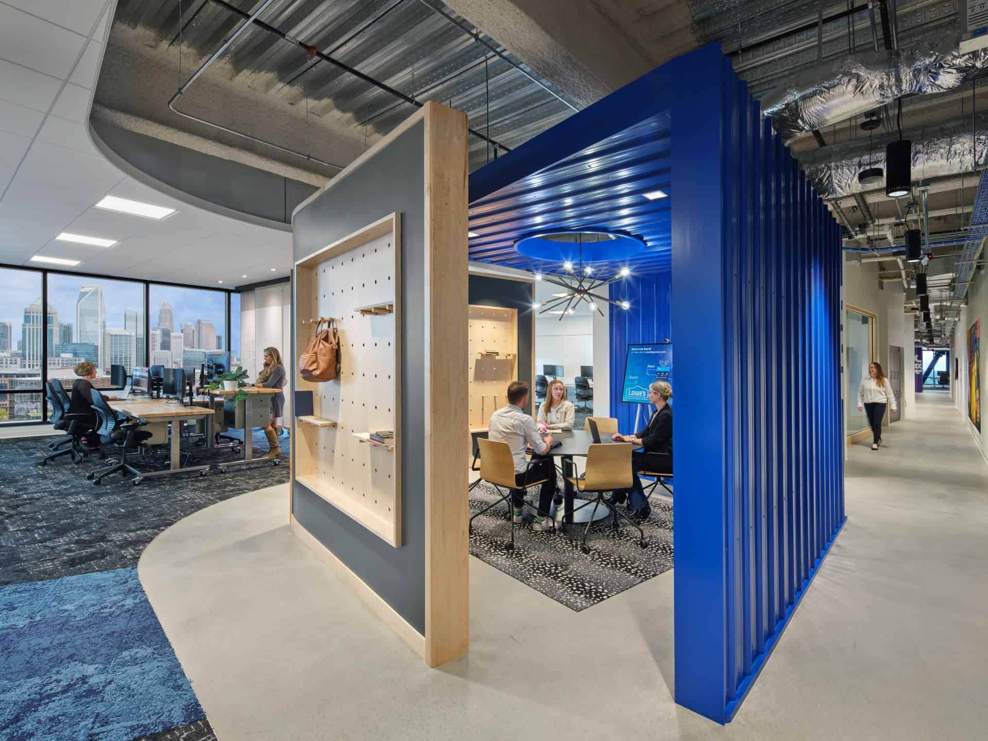 Lowe's Tech Hub collaborative workspace